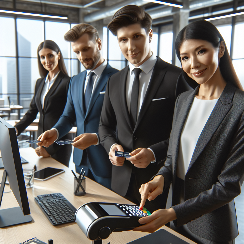 Soluções de pagamento corporativo personalizadas